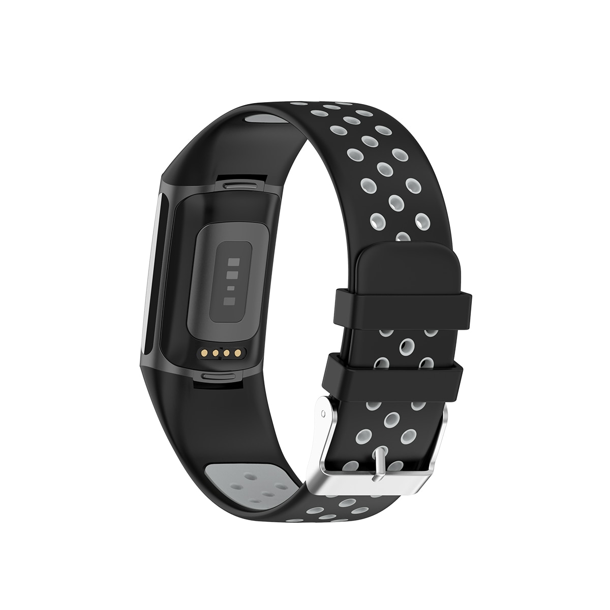 Cinturino Sport in Silicone Fitbit Charge 5 Nero