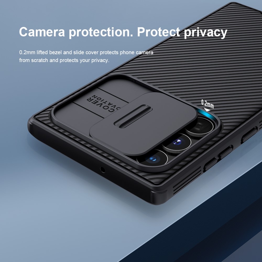Cover CamShield Samsung Galaxy S22 Ultra Nero