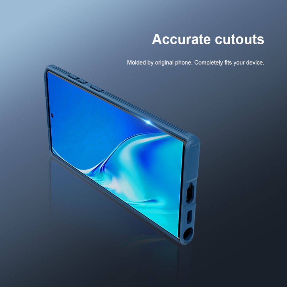Cover CamShield Samsung Galaxy S22 Ultra Blu