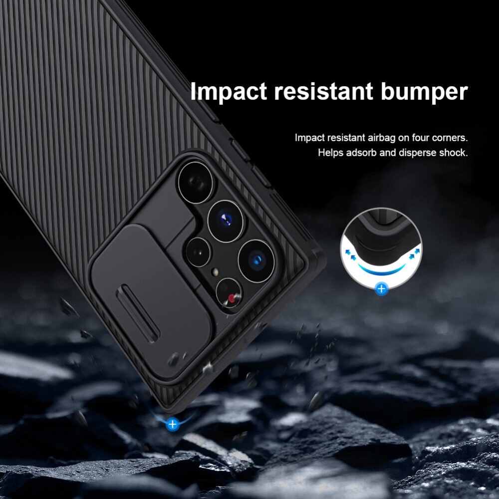 Cover CamShield Samsung Galaxy S22 Ultra Nero