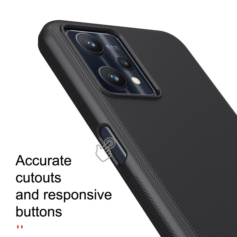 Super Frosted Shield Realme/OnePlus 9 Pro/Nord CE 2 Lite 5G Nero