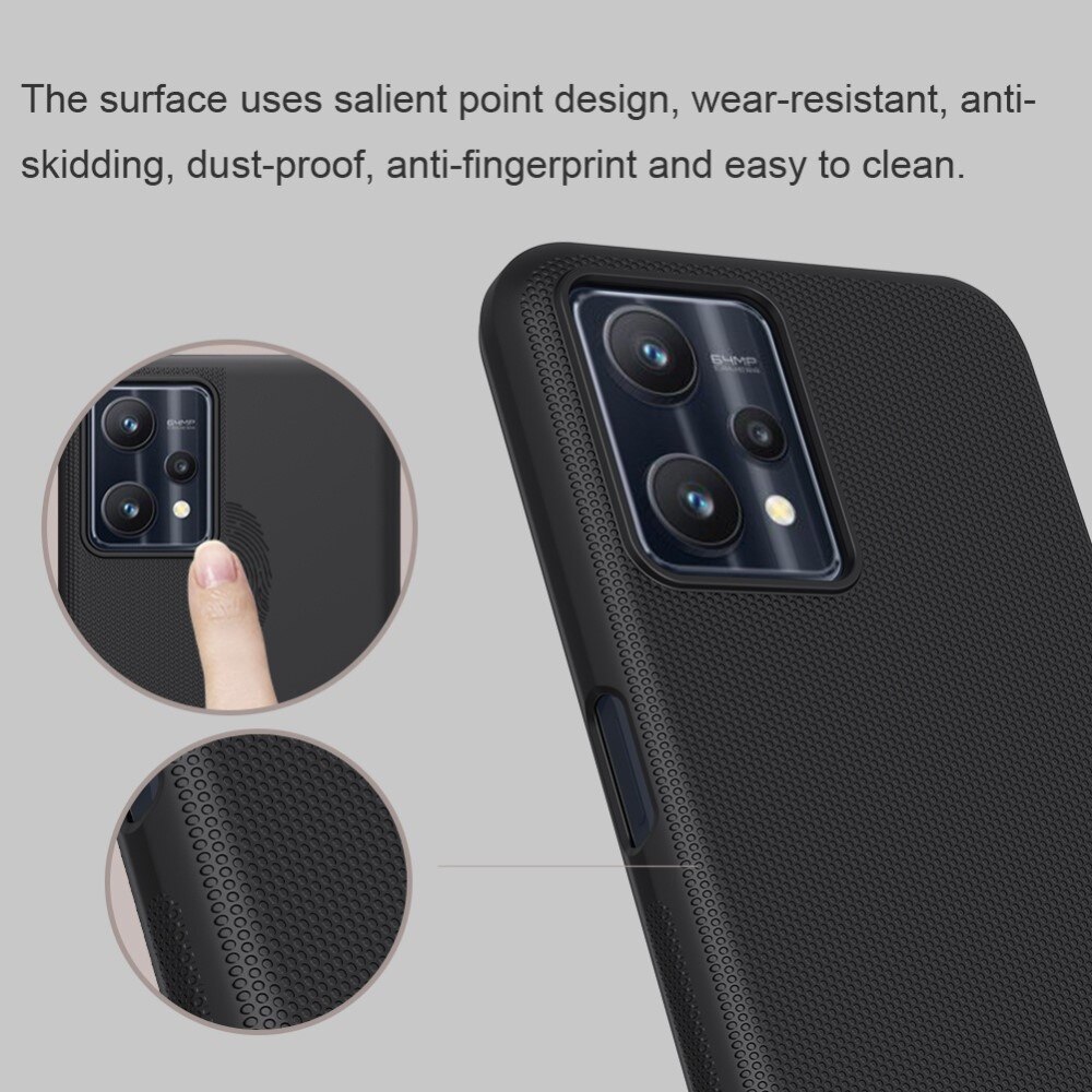 Super Frosted Shield Realme/OnePlus 9 Pro/Nord CE 2 Lite 5G Nero