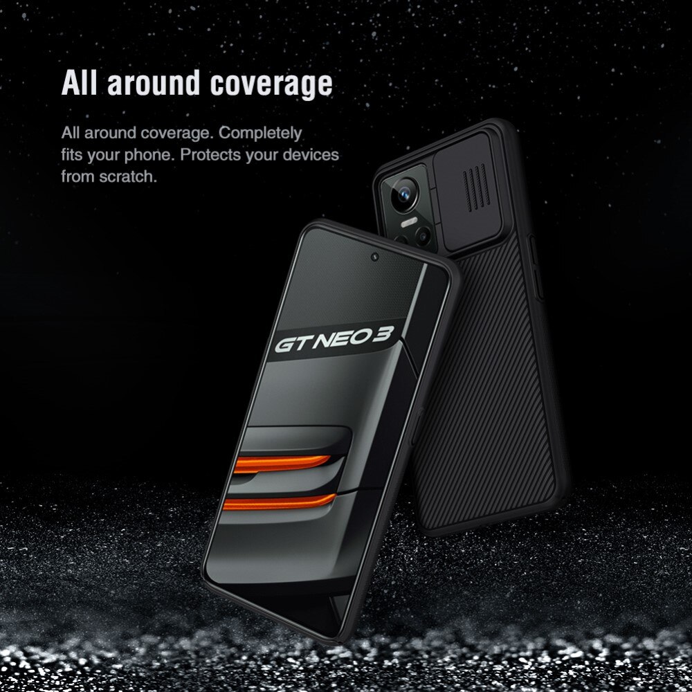 Cover CamShield Realme GT Neo 3 Nero