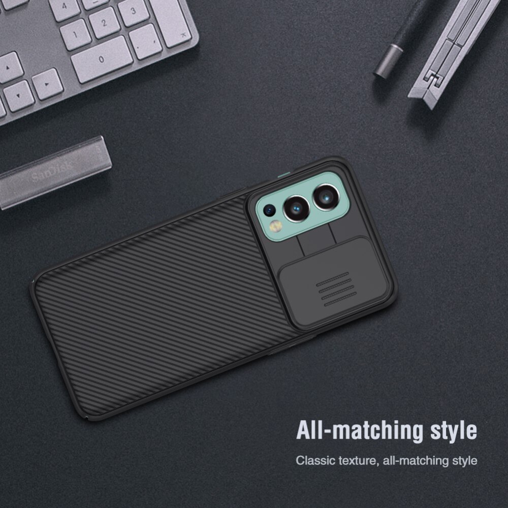 Cover CamShield  OnePlus Nord 2 5G Nero