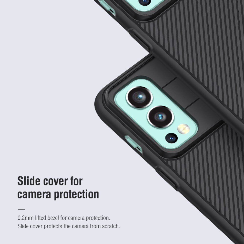 Cover CamShield  OnePlus Nord 2 5G Nero