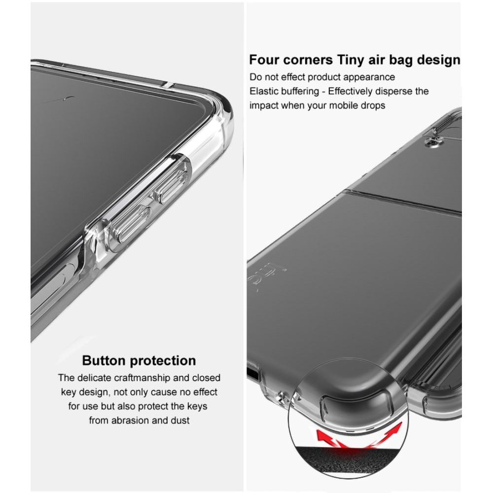 Cover TPU Case Samsung Galaxy Z Flip 4 Crystal Clear