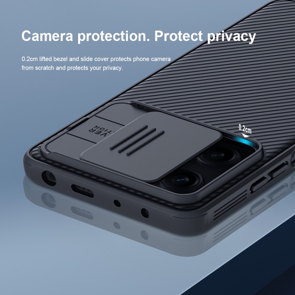 Cover CamShield Xiaomi Redmi Note 12 Pro Plus nero