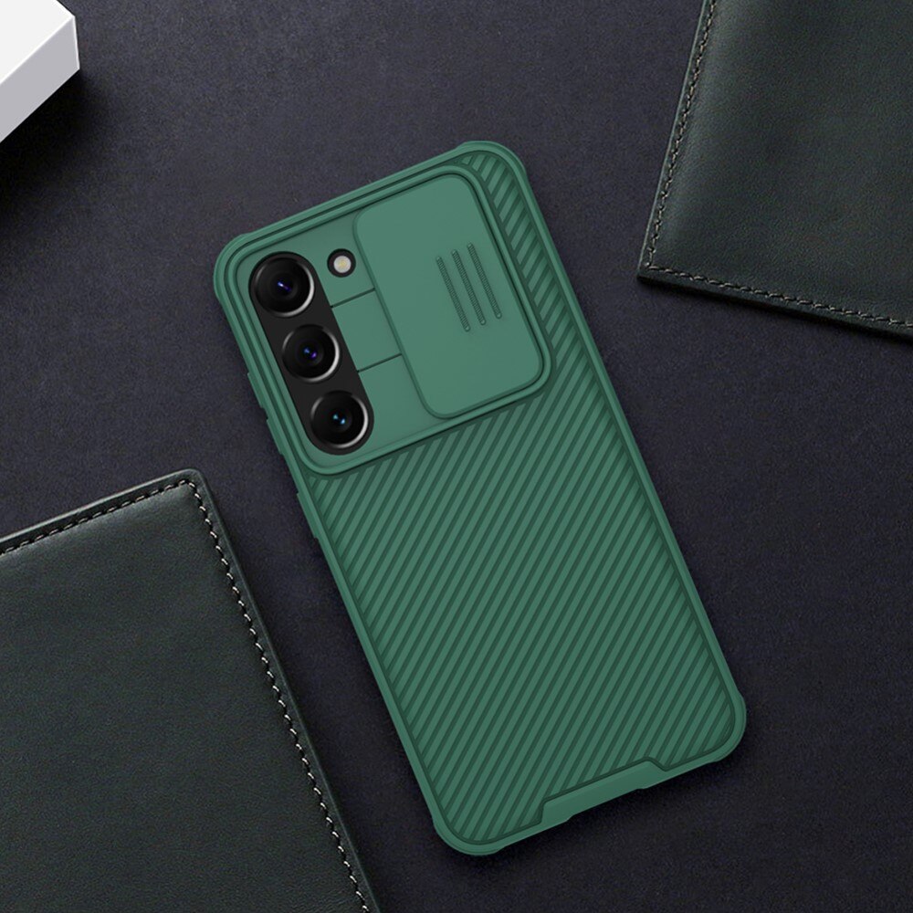 Cover CamShield Samsung Galaxy S23 Plus verde