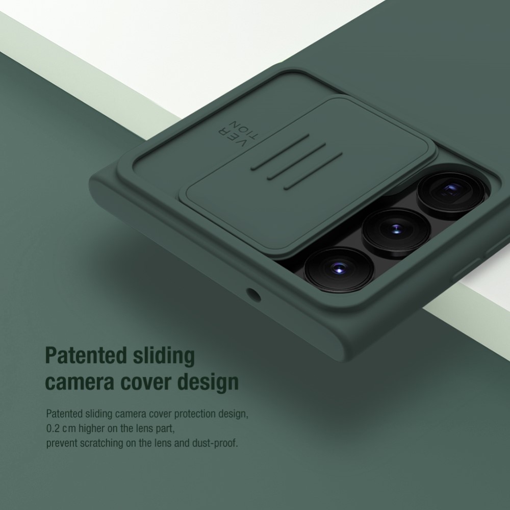 Cover Soft CamShield Samsung Galaxy S23 Ultra nero