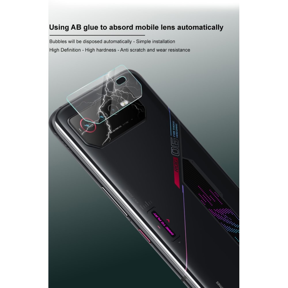 Proteggilente in vetro temperato 0.3mm (2 pezzi) Asus ROG Phone 6/6 Pro
