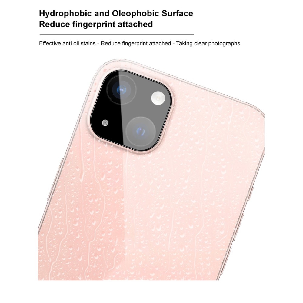 Proteggilente in vetro temperato da 0,2 mm iPhone 15 Plus Nero