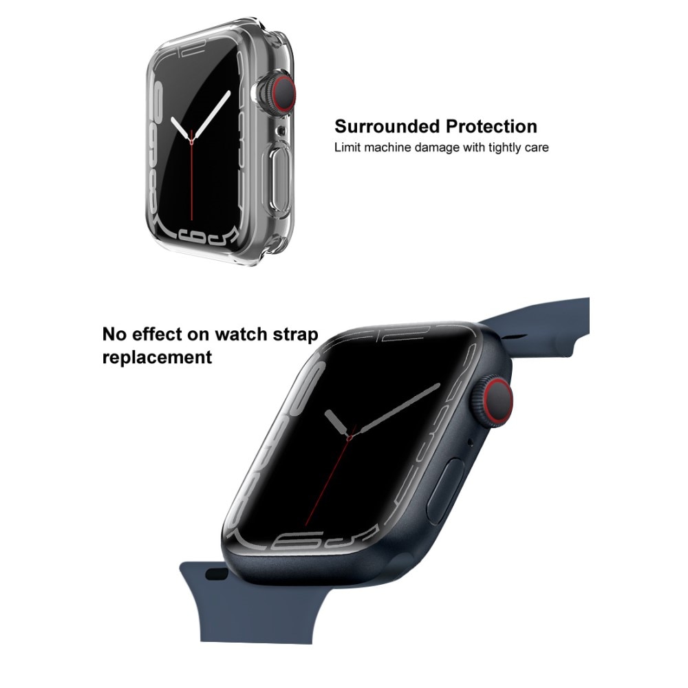 Cover TPU Case Apple Watch 41mm Series 7 Crystal Clear