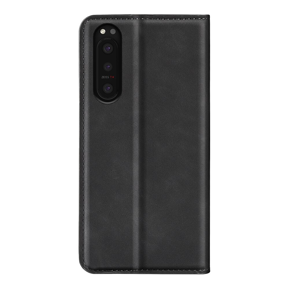 Cover portafoglio sottili Sony Xperia 5 II Nero