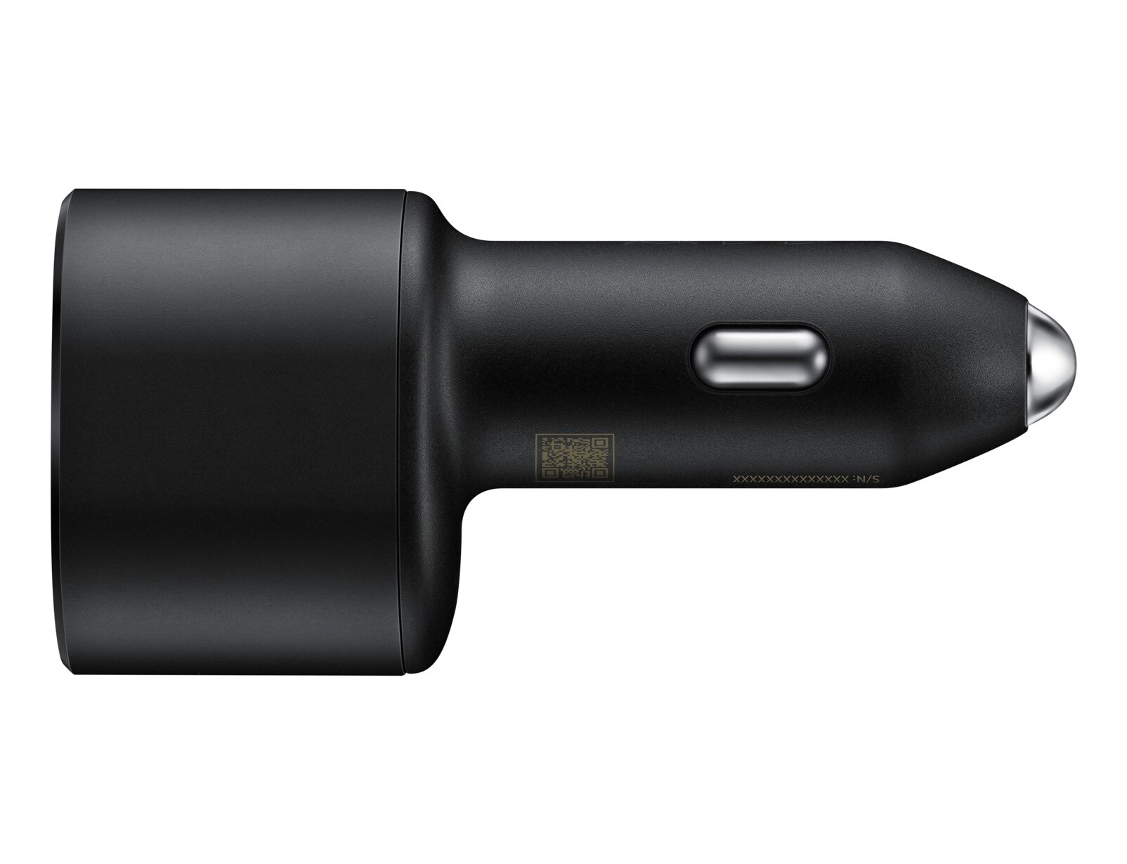 Caricabatterie auto Super Fast Dual USB-C + USB-A (45W+15W) nero
