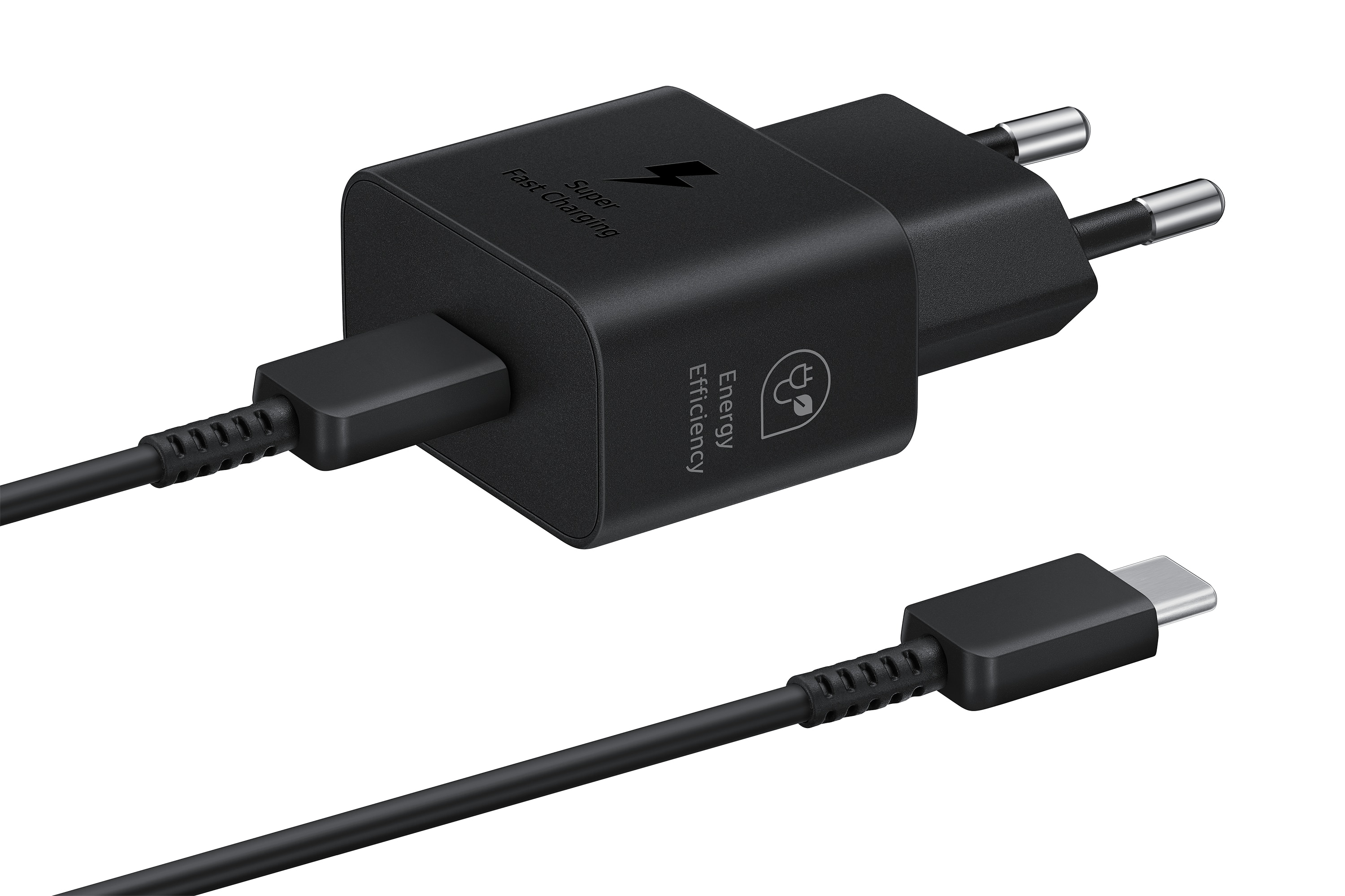 Power Caricabatterie + Cavo Fast Charge 25W USB-C PD nero
