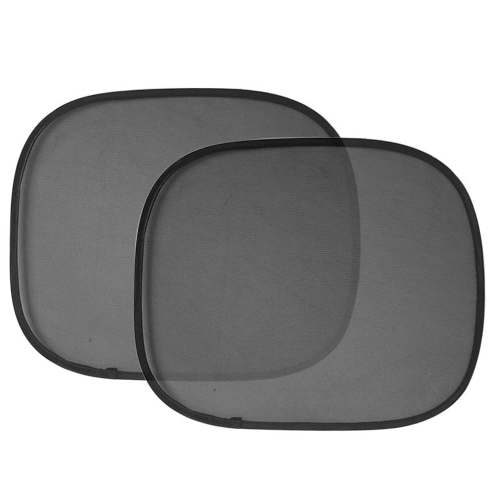 Visiera parasole per auto (2 pezzi) Nero