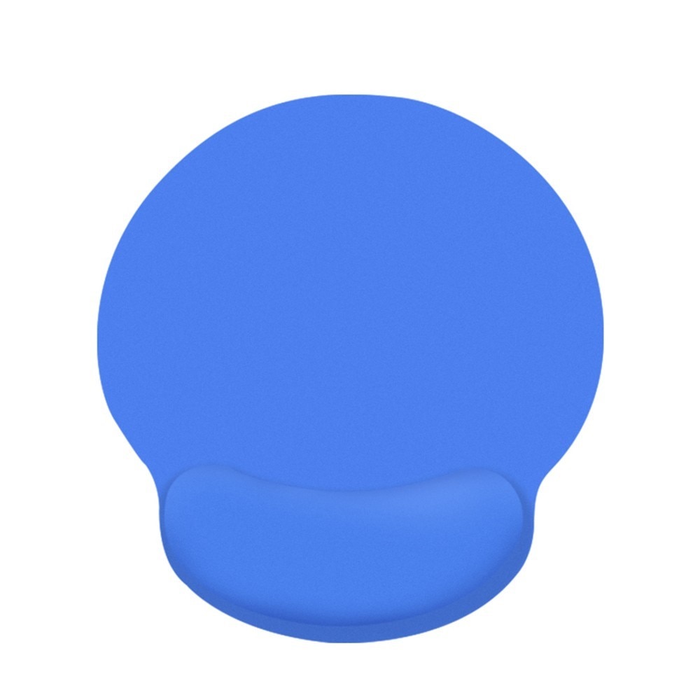 Tappetino per mouse con supporto per polso, blu