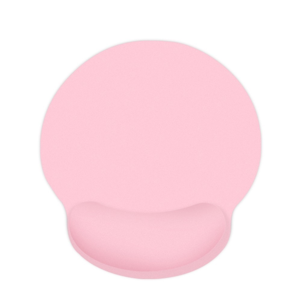 Tappetino per mouse con supporto per polso, rosa