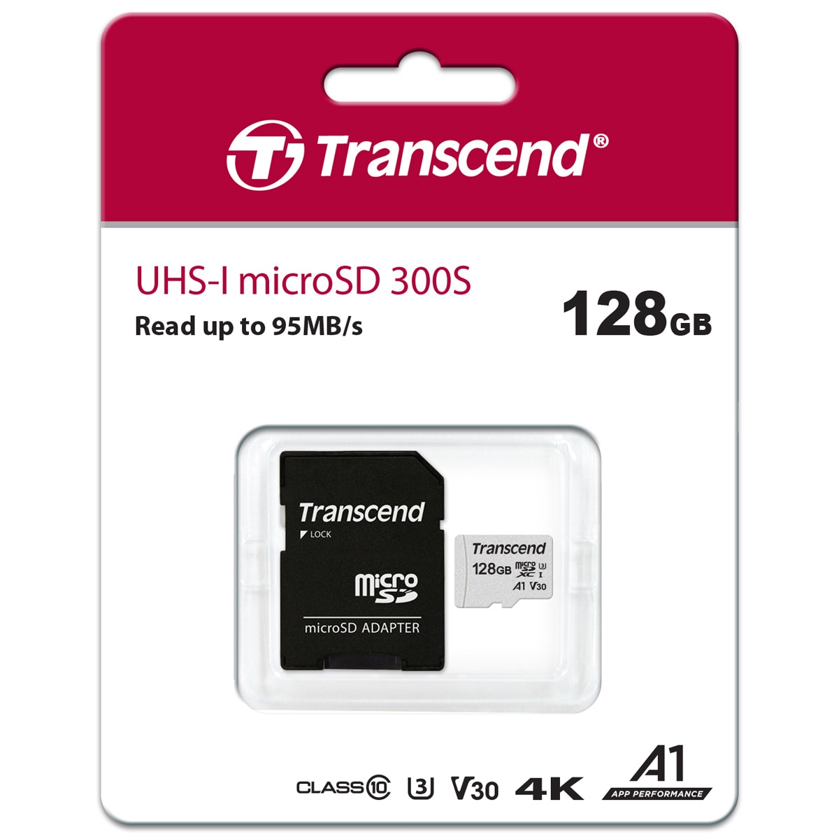 microSDXC 128GB U3 (R95/W40) - Scheda di memoria