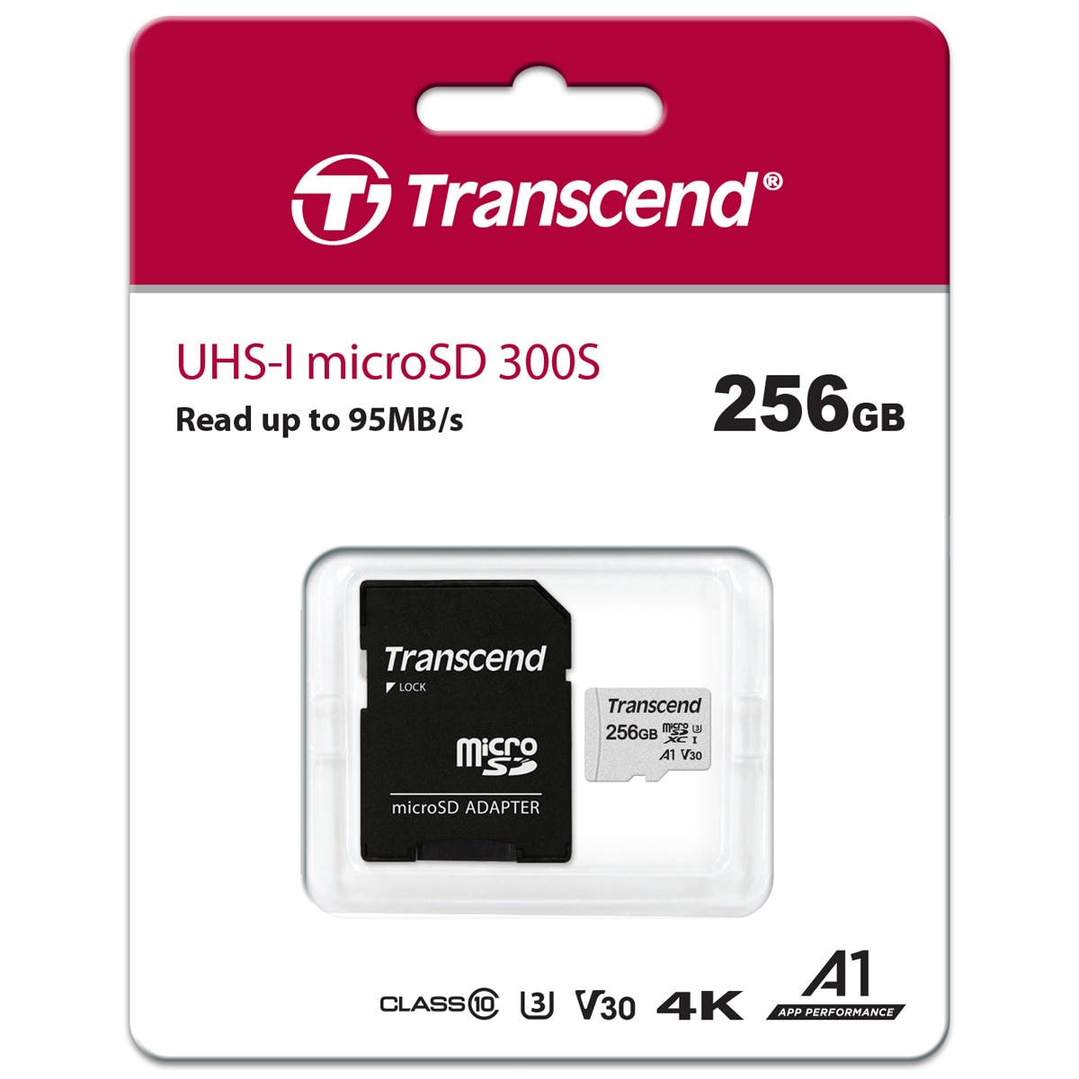 microSDXC 256GB U3 (R95/W40) - Scheda di memoria