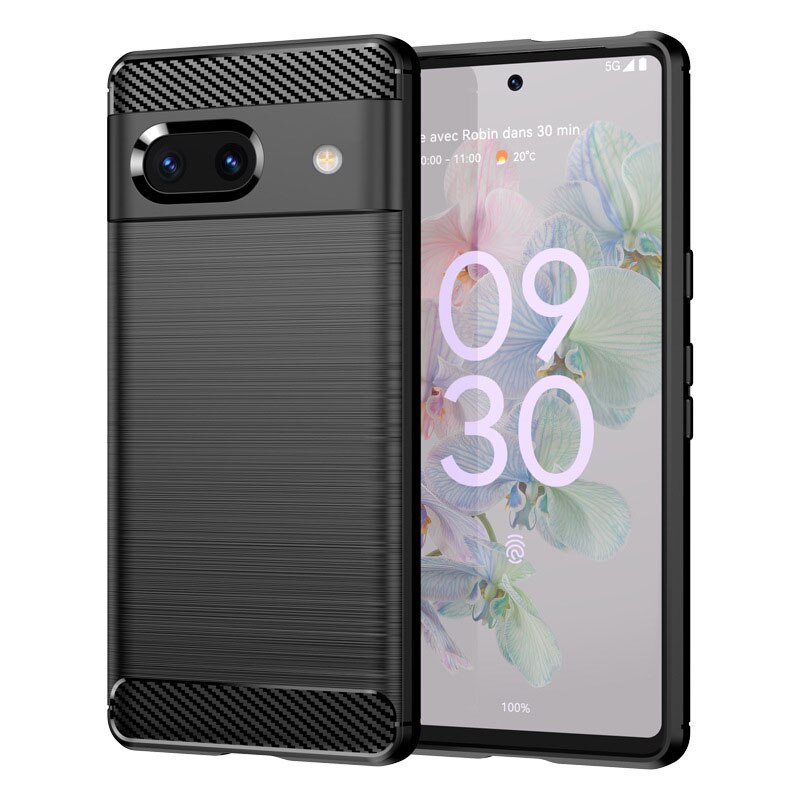 Cover TPU Brushed Google Pixel 7a Black
