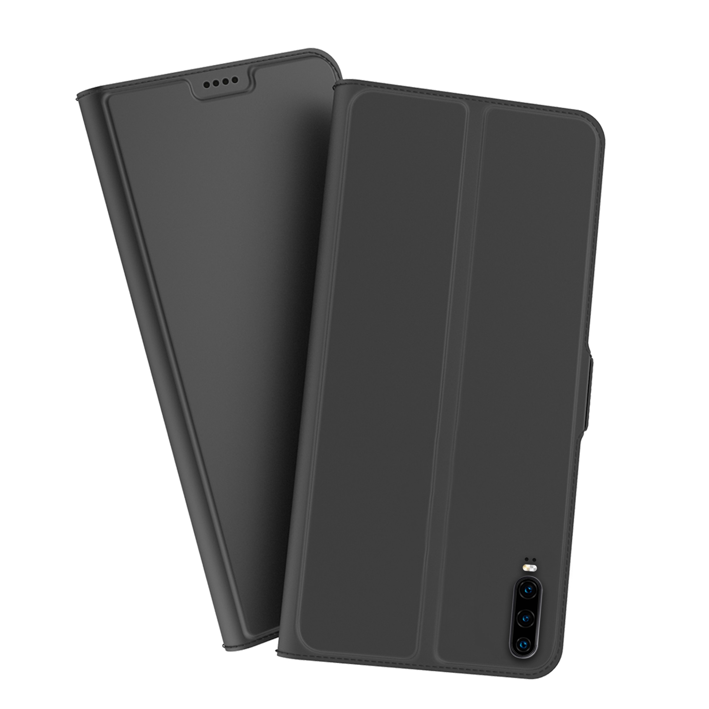 Cover portafoglio Slim Card Wallet Huawei P30 nero