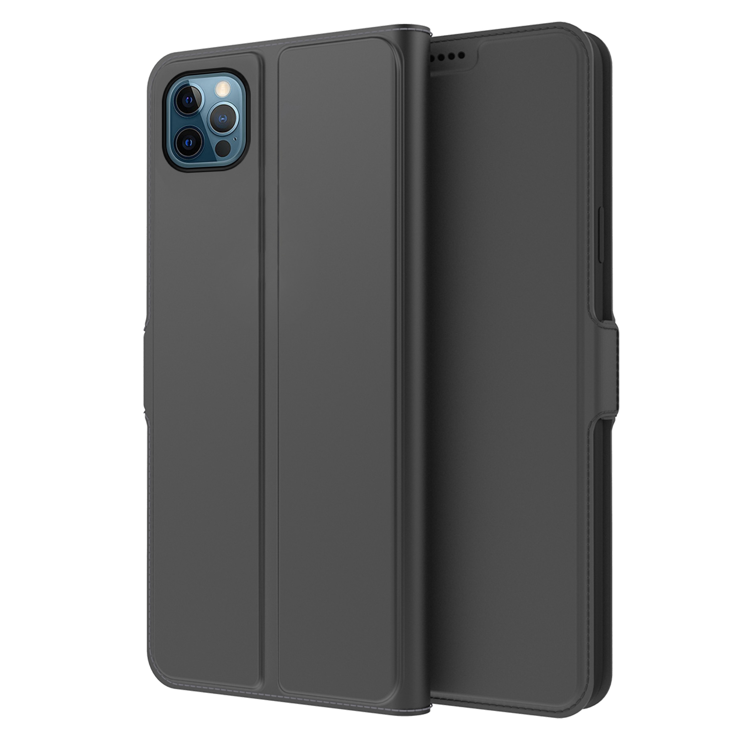 Cover portafoglio Slim Card Wallet iPhone 13 Pro Max Nero