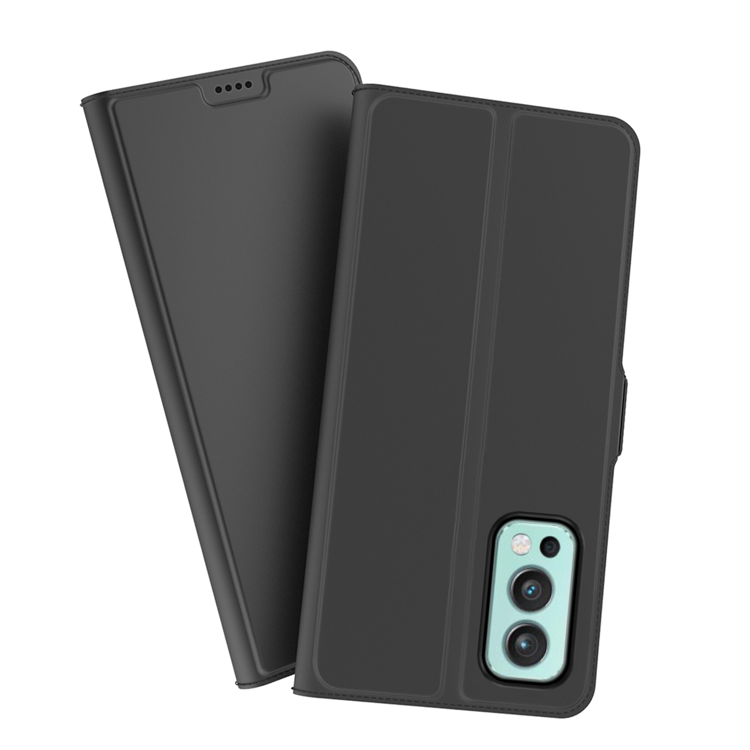 Cover portafoglio Slim Card Wallet OnePlus Nord 2 5G Nero