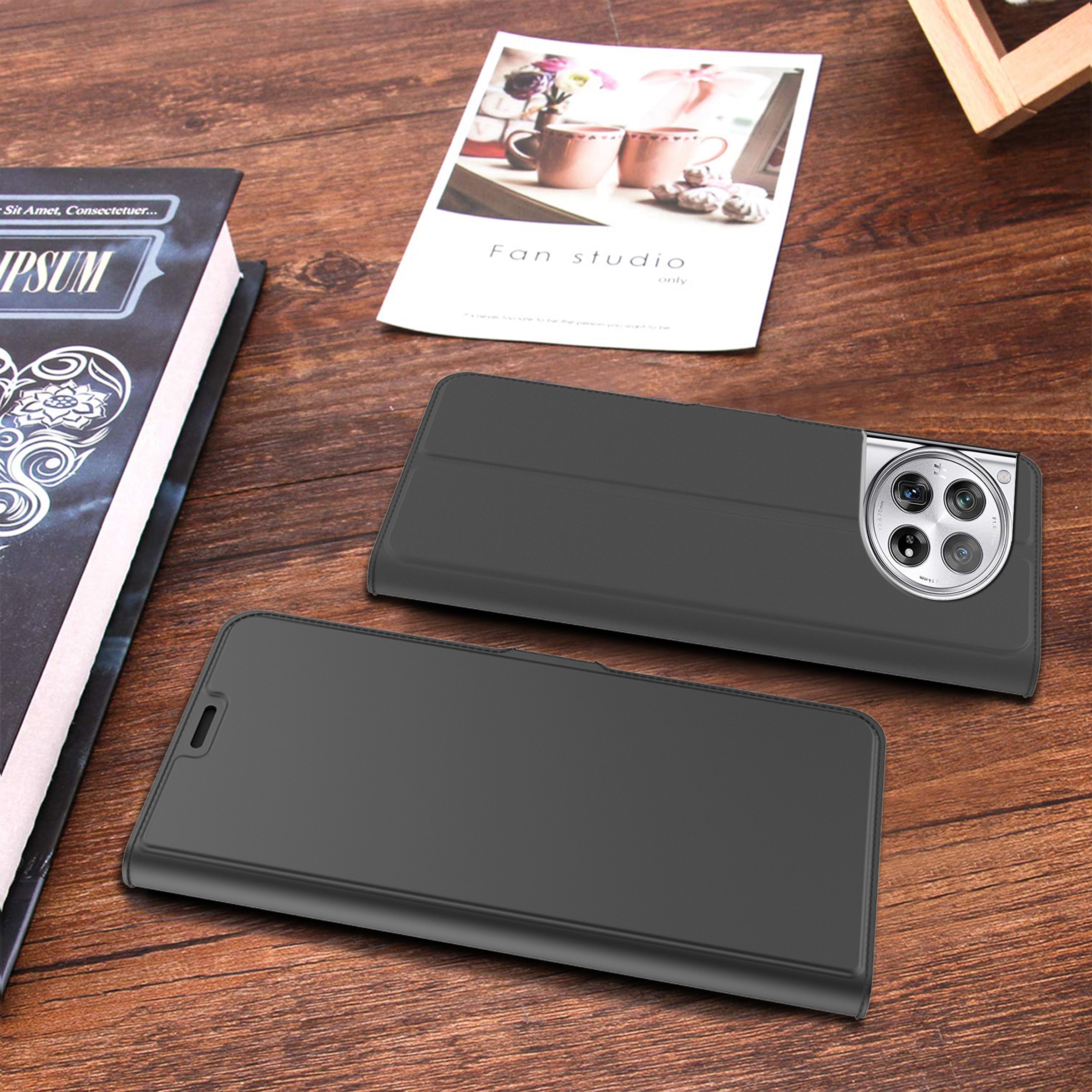 Cover portafoglio Slim Card Wallet OnePlus 12 nero