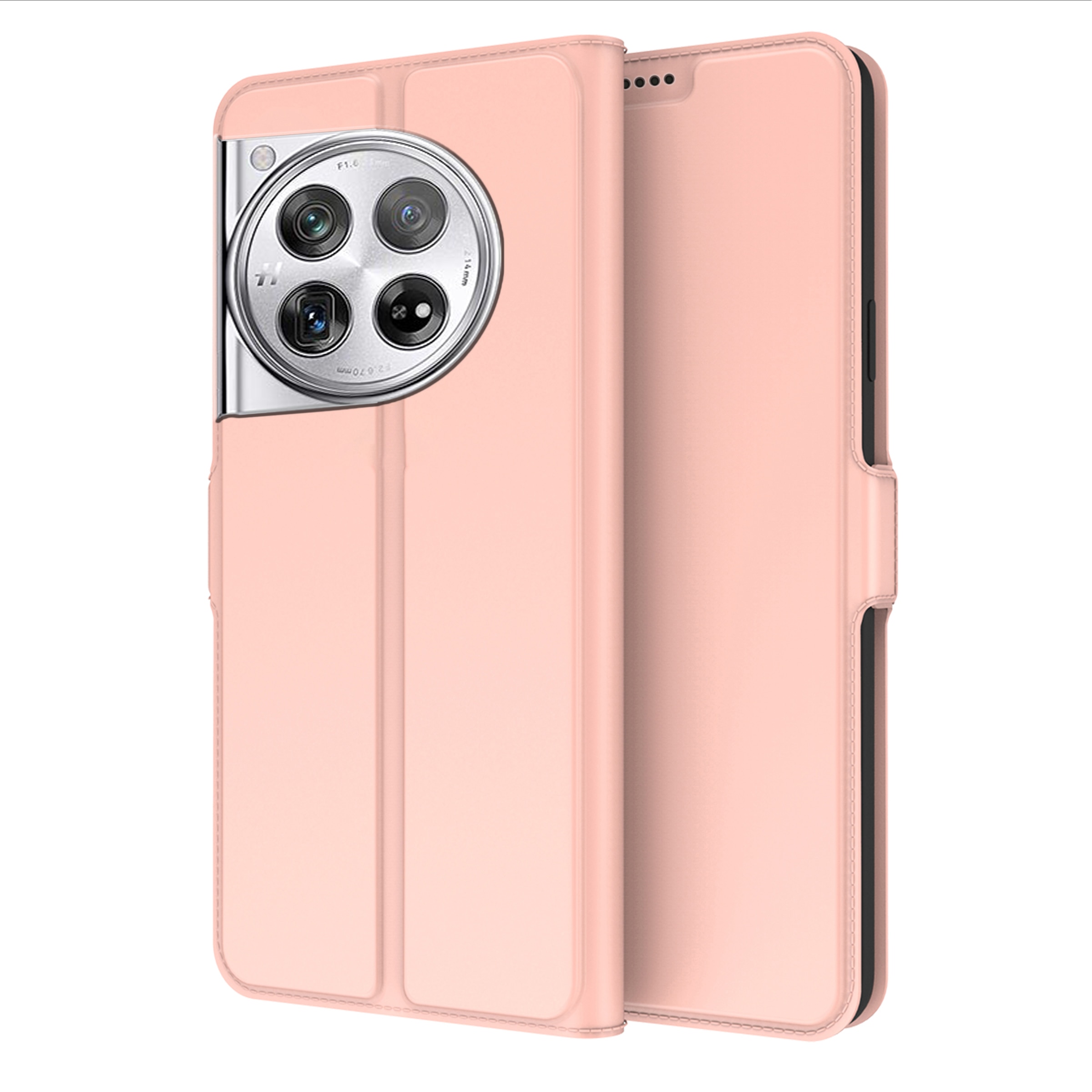 Cover portafoglio Slim Card Wallet OnePlus 12 oro rosa