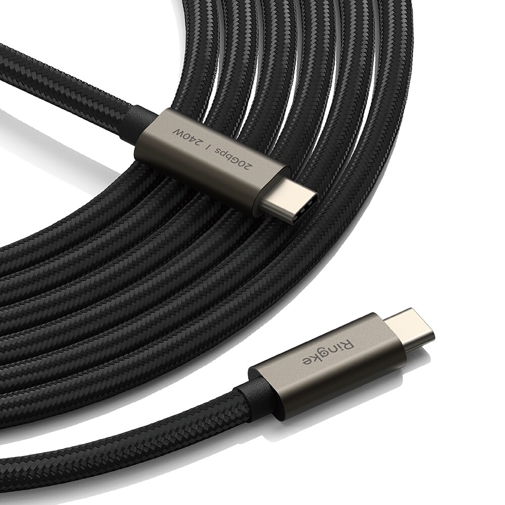 Cavo da USB-C a USB-C 3.2 Gen 2x2 2 metri, nero