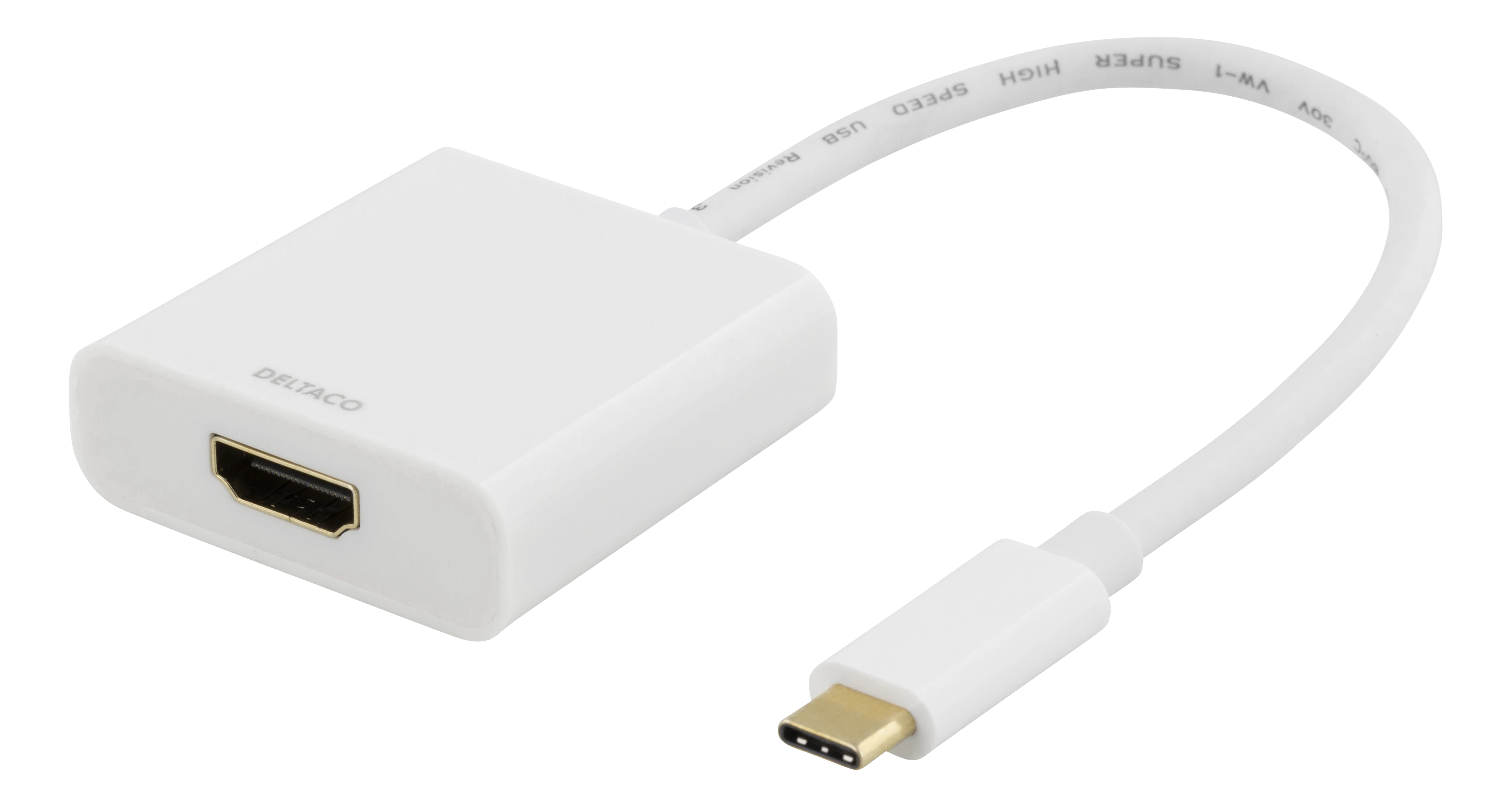 Adattatore da USB-C a HDMI  Bianco