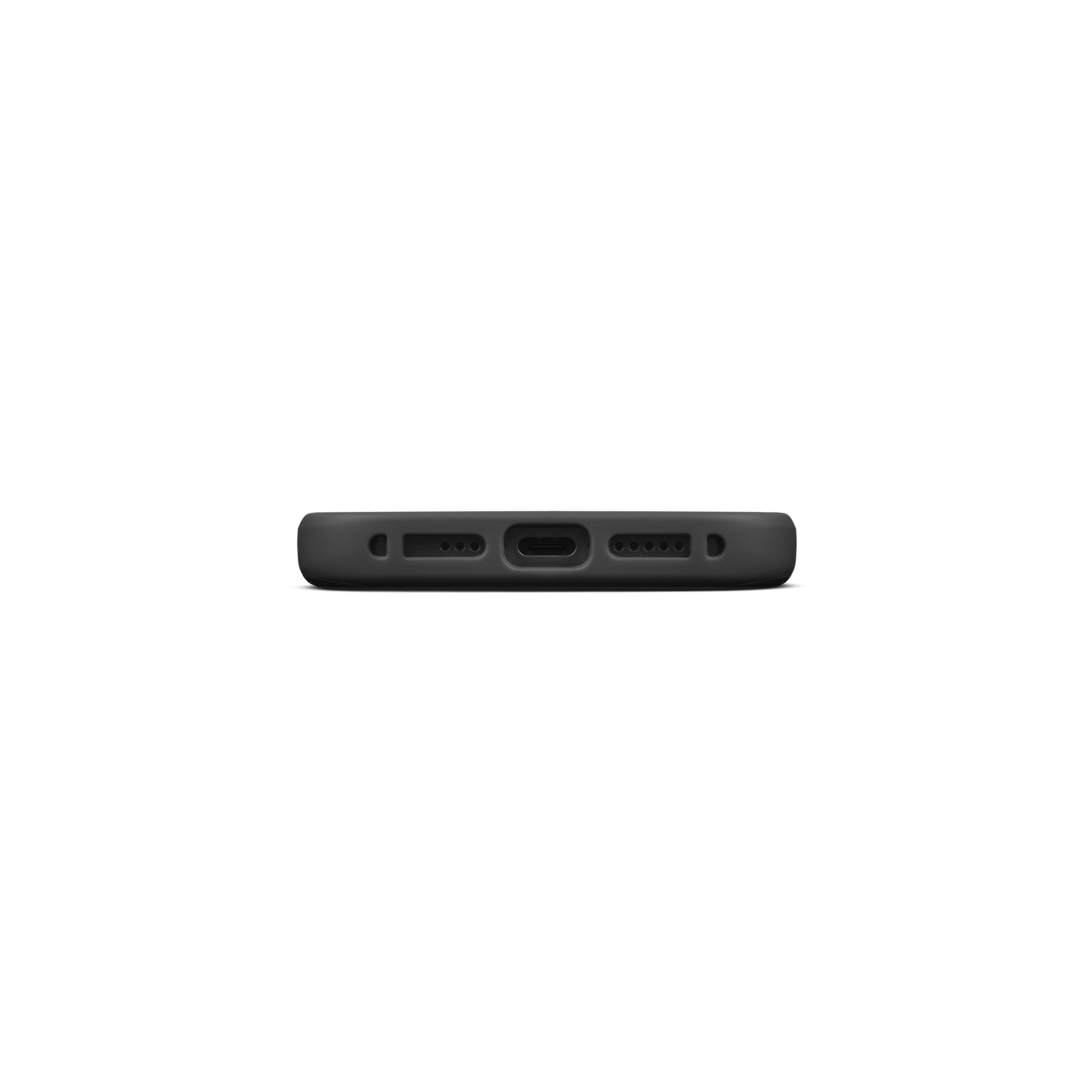 Cover Leather MagSafe iPhone 15 Pro Black
