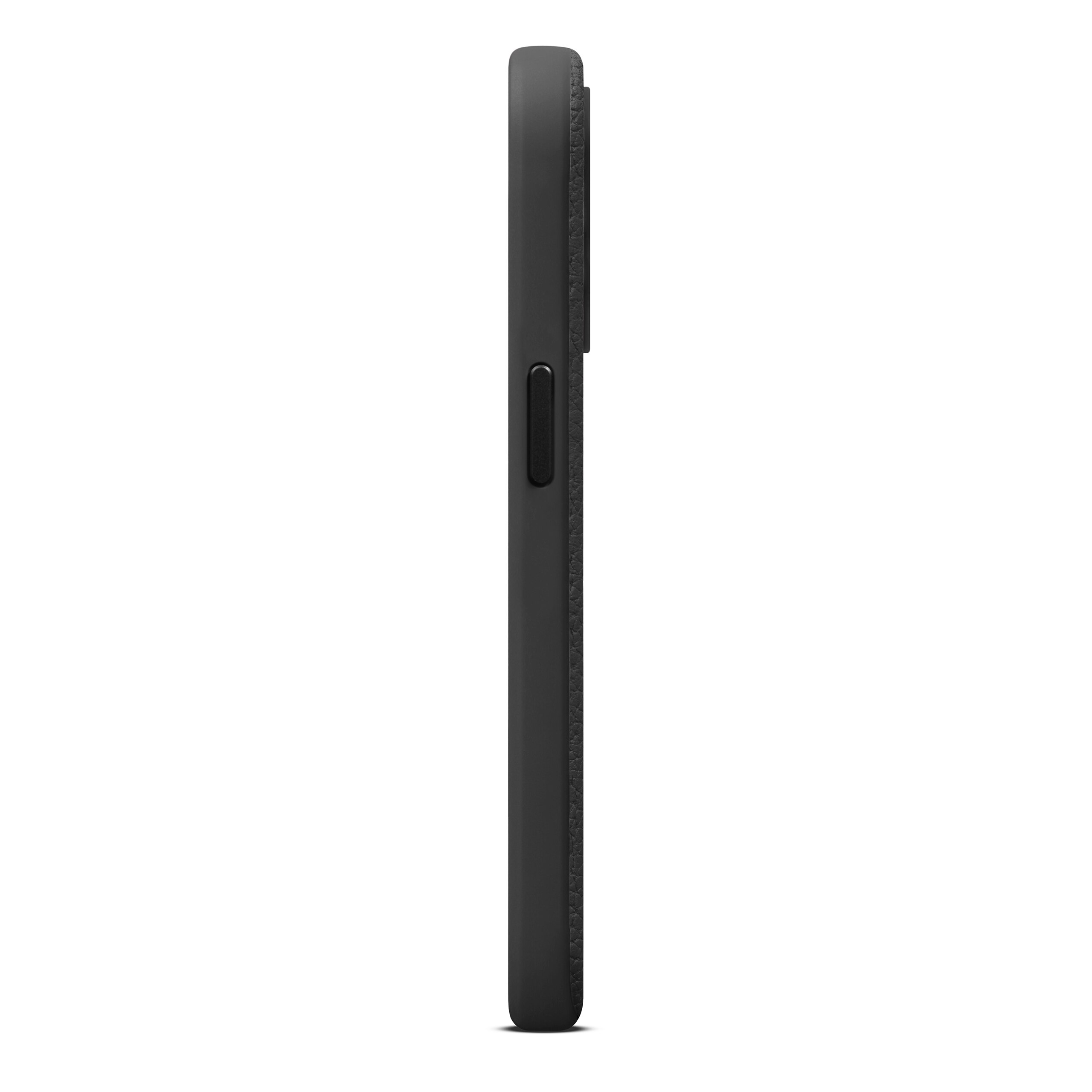 Cover Leather MagSafe iPhone 15 Pro Black