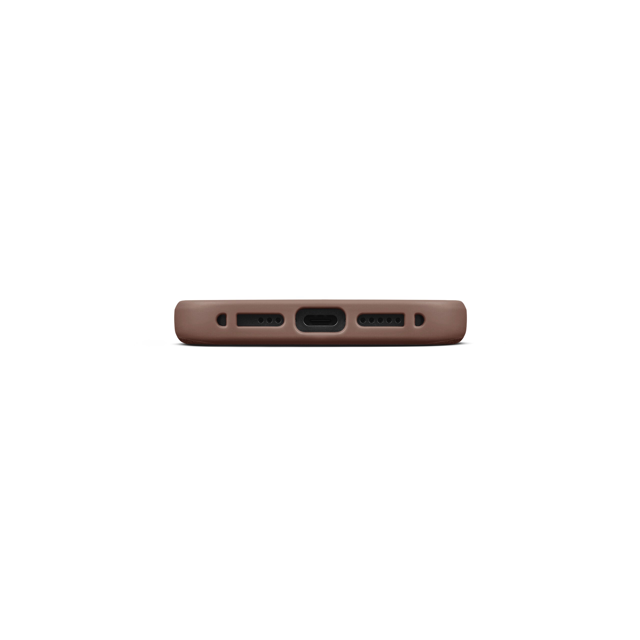 Cover Leather MagSafe iPhone 15 Pro Cognac