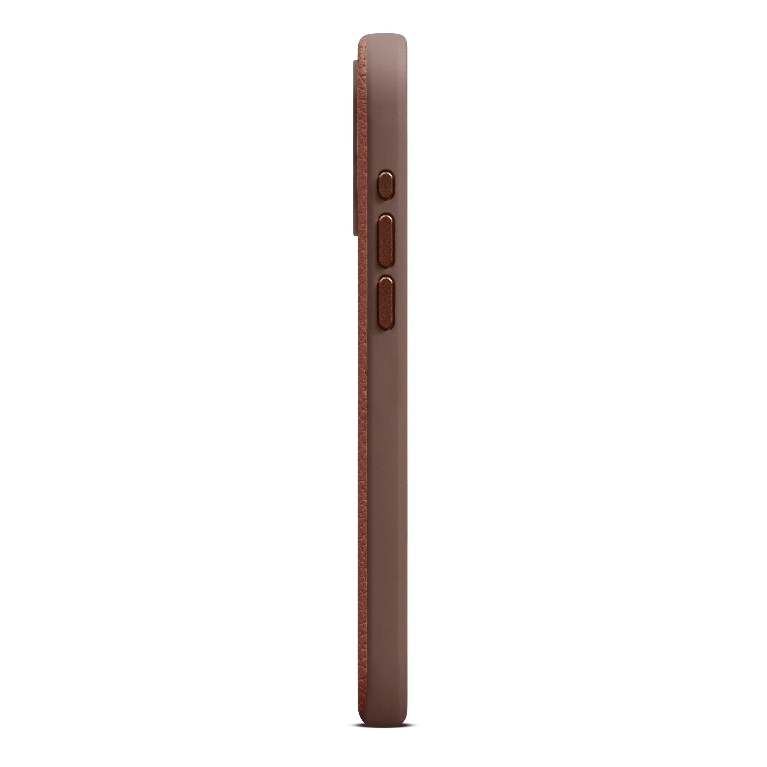 Cover Leather MagSafe iPhone 15 Pro Max Cognac