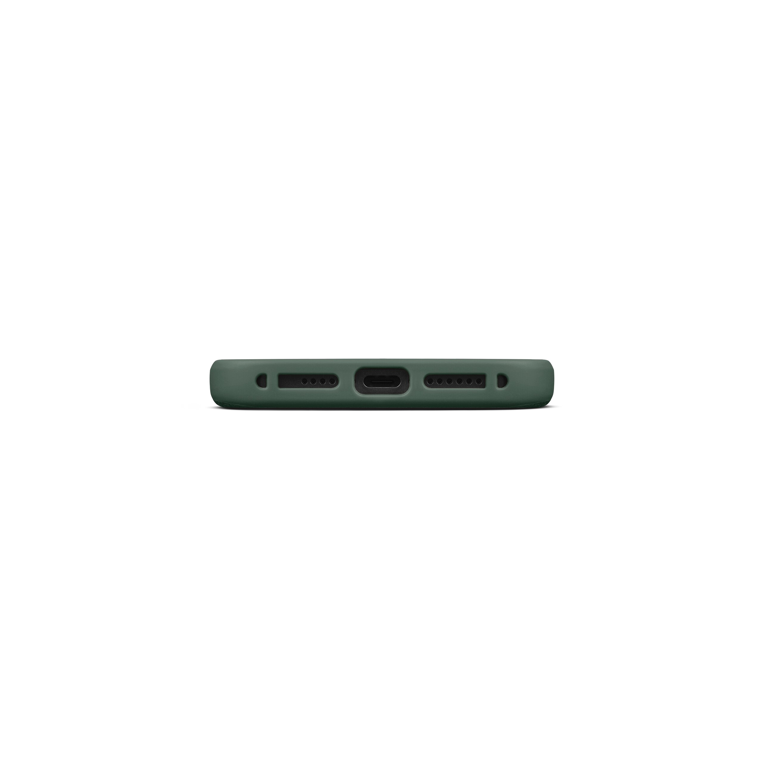 Cover Leather MagSafe iPhone 15 Pro Max Green