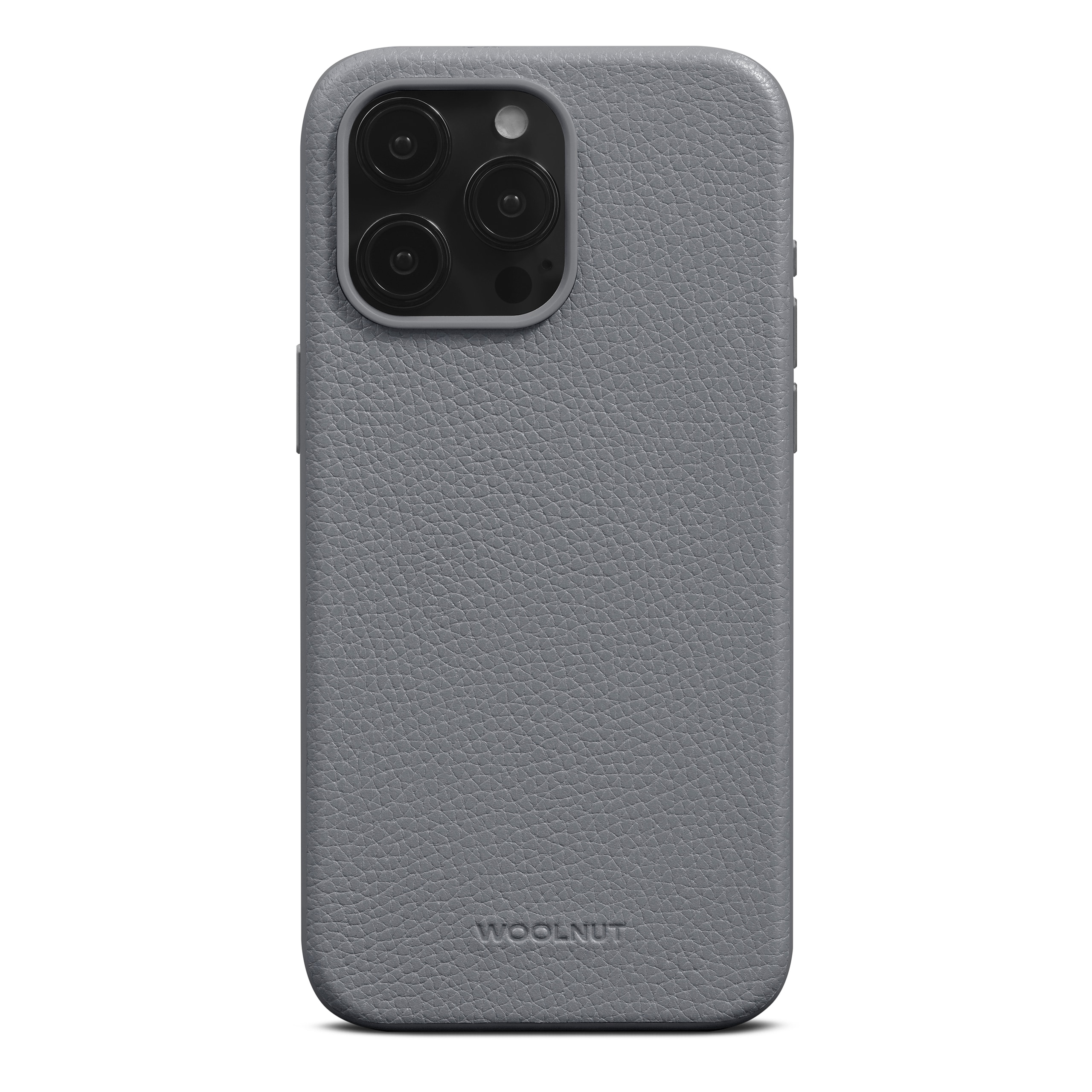 Cover Leather MagSafe iPhone 15 Pro Max Grey