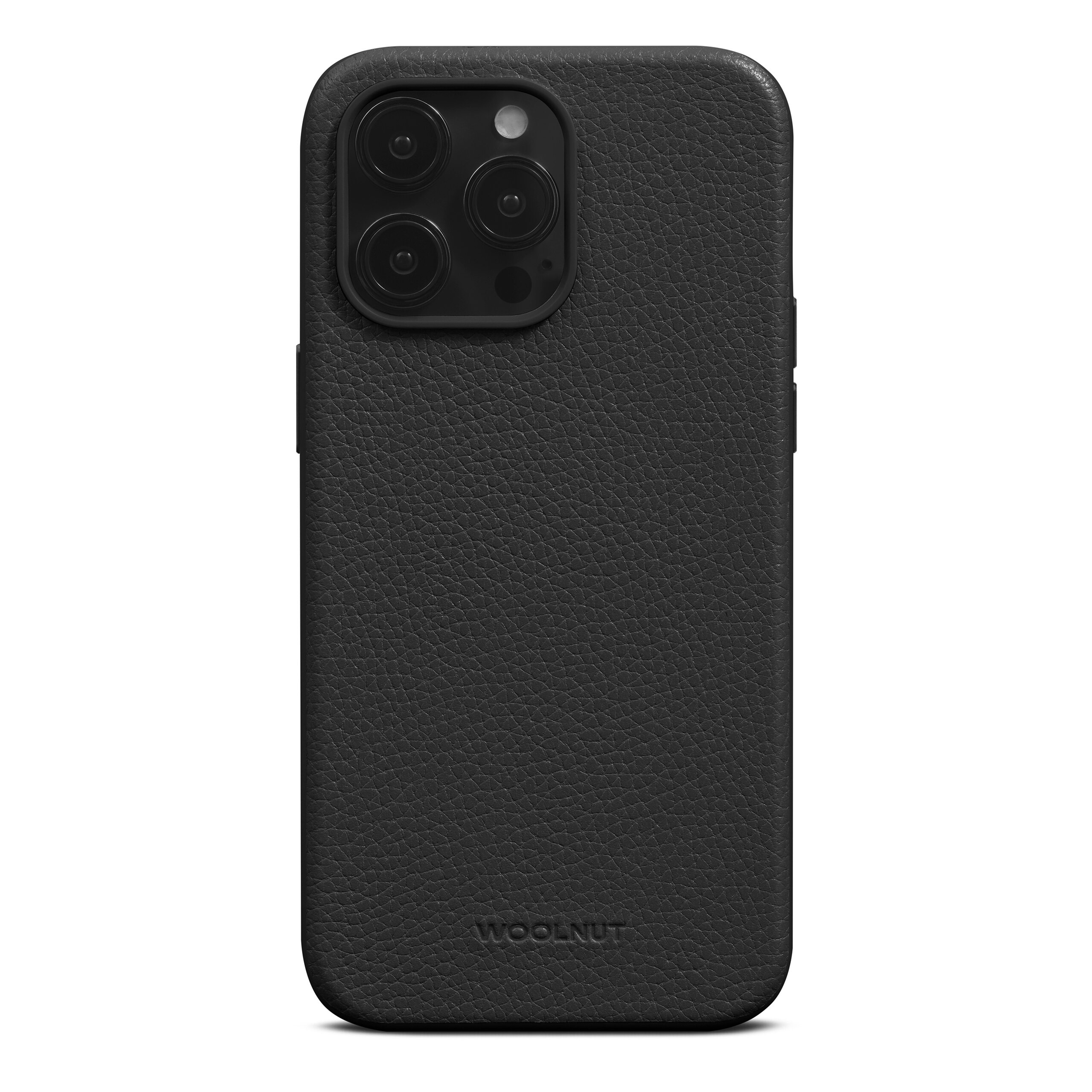 Cover Leather MagSafe iPhone 15 Pro Max Black