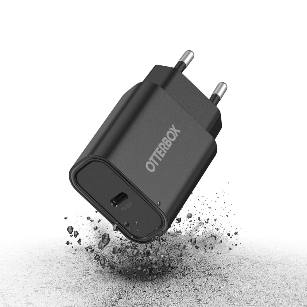 Caricabatterie USB-C 20W PD Black