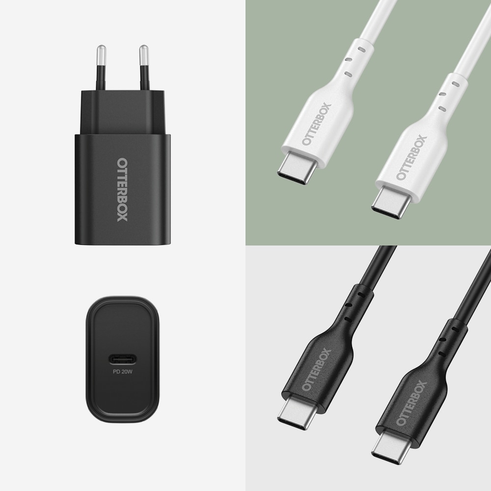 Caricabatterie USB-C 20W PD Black