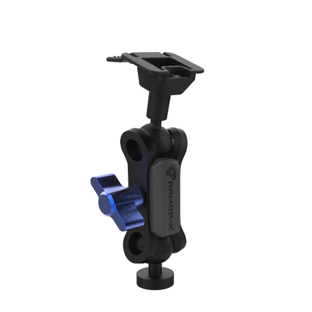 X-P4T Tablet Heavy-Duty 1/4" M6 Thread Mount for Tripod nero