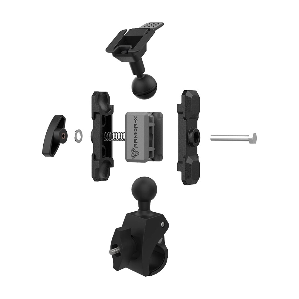 X-P7T Tablet Quick Release Bar Mount nero
