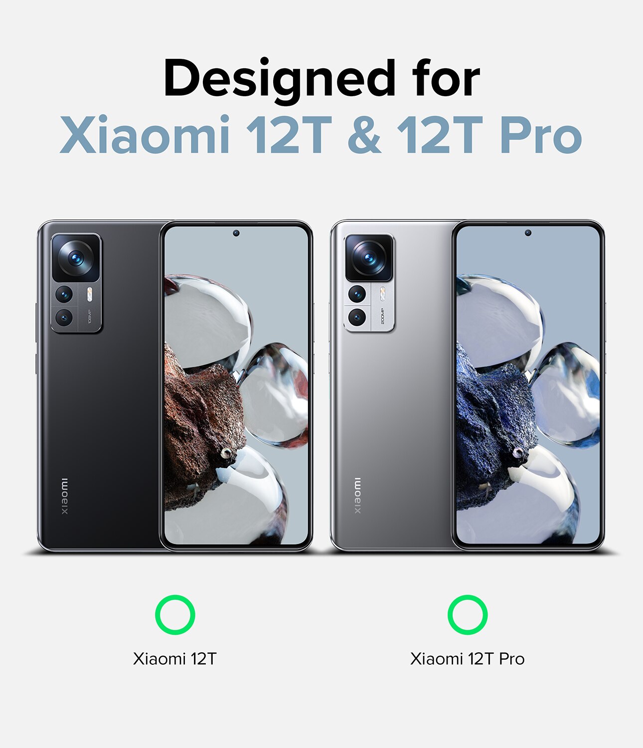 Cover Fusion X Xiaomi 12T/12T Pro Nero