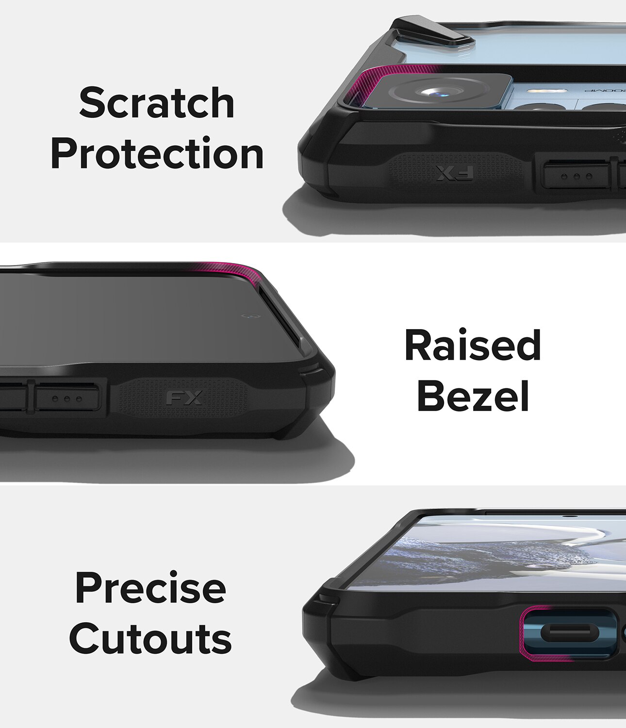Cover Fusion X Xiaomi 12T/12T Pro Nero