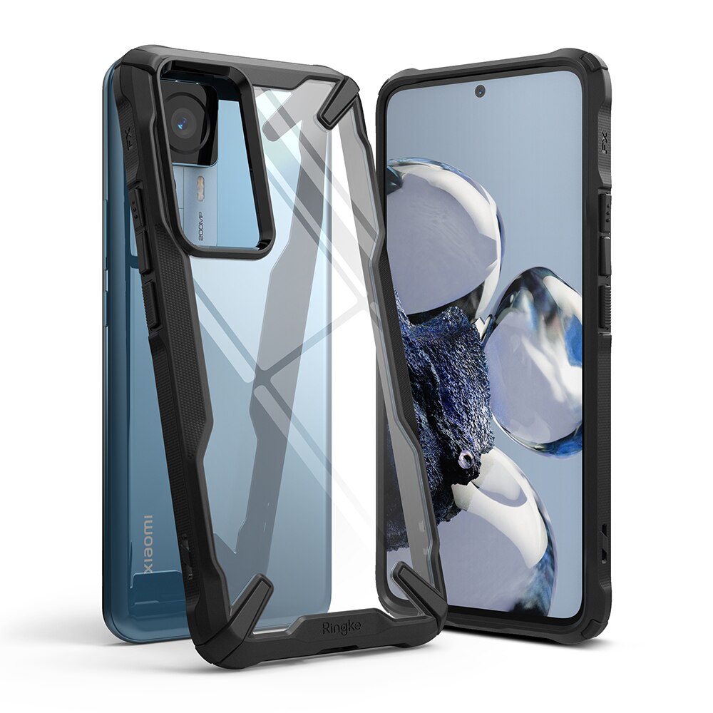 Cover Fusion X Xiaomi 12T/12T Pro Nero