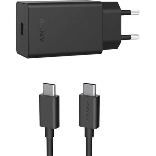 Caricabatterie veloce + Cavo USB-C 30W, nero