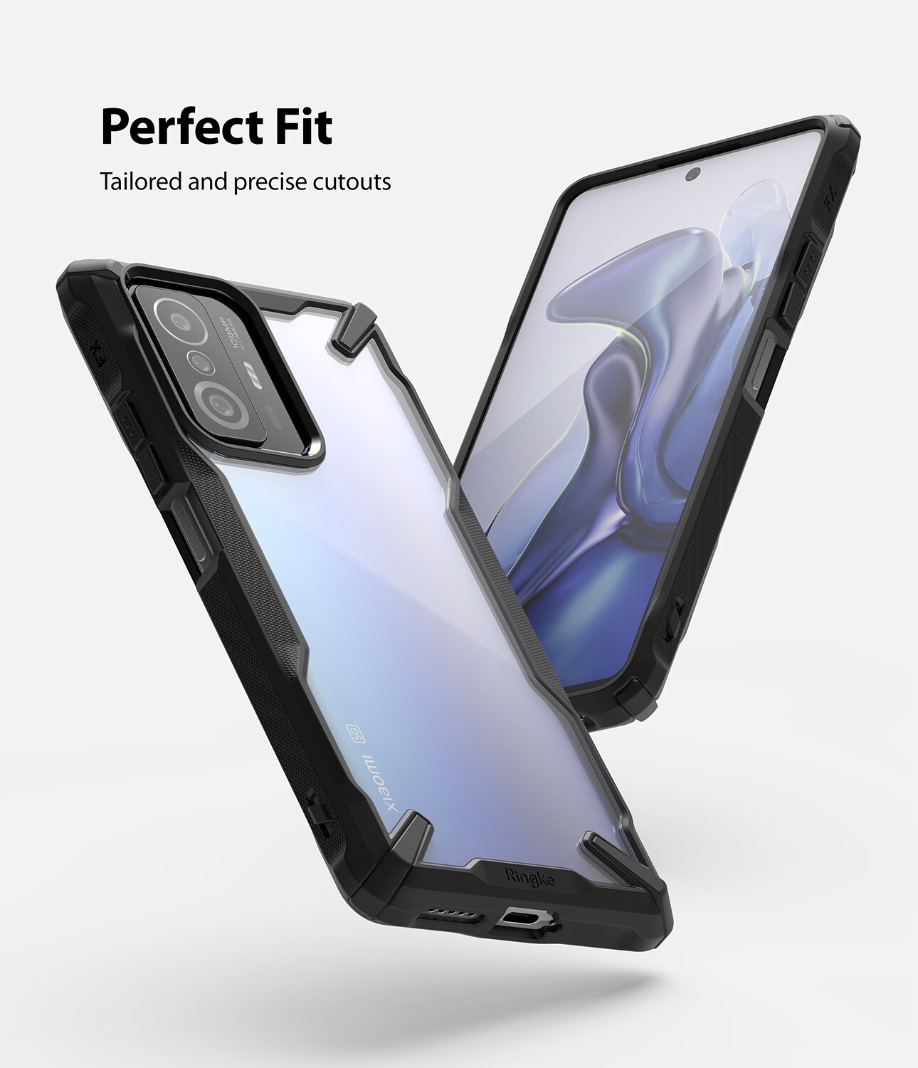 Cover Fusion X Xiaomi 11T/11T Pro Nero
