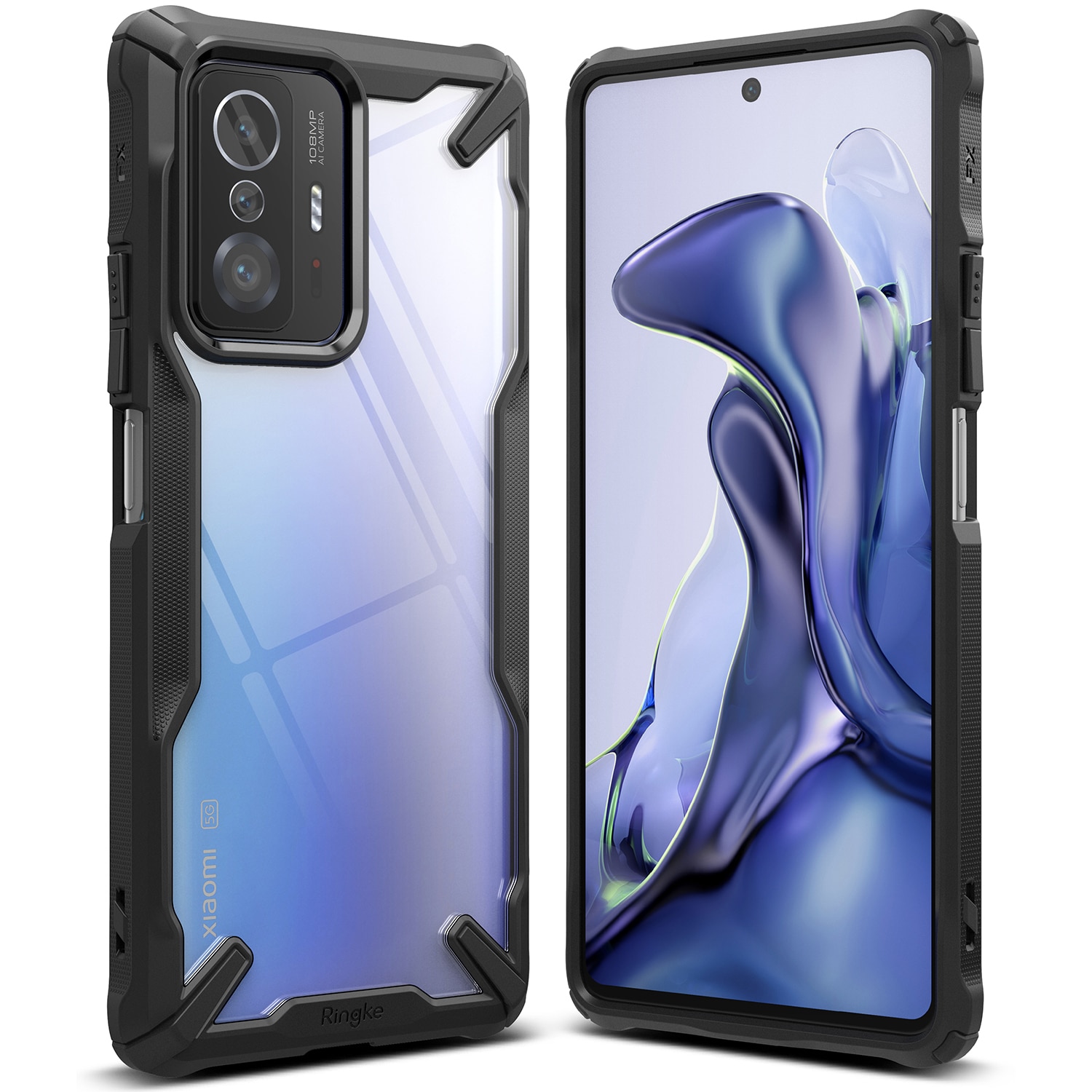 Cover Fusion X Xiaomi 11T/11T Pro Nero