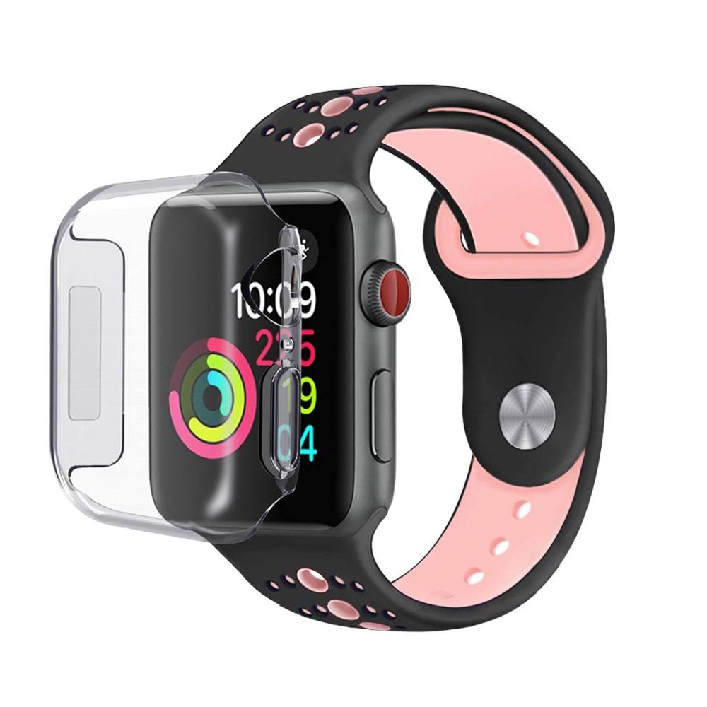 Cover Full Protection Apple Watch SE 44mm Clear